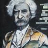 Mark Twain Bild mit Zitat