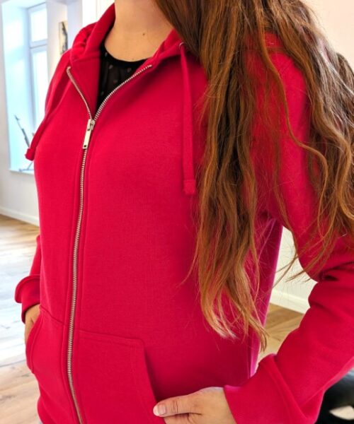 Alternative view of Hoodiejacke Do what makes you happy | Moselzeug