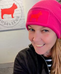 Moselzeug Accessoires Mütze mit rotem Hund