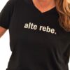 Alte Rebe Damenshirt mit Aufdruck von Moselzeug