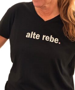 Alte Rebe Damenshirt mit Aufdruck von Moselzeug