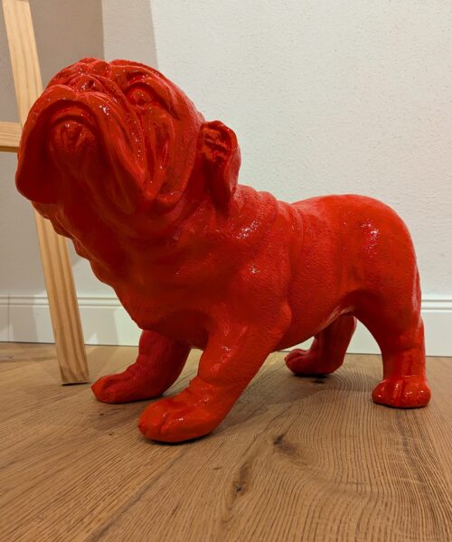 Alternative view of Englische Bulldogge Figur