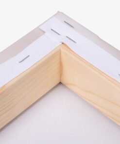 Rückseite einer Leinwand der Kunstdrucke Moselzeug