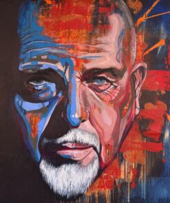 Peter Gabriel Druck auf leinwand Moselzeug Kunstgalerie