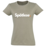 T-Shirt Spätlese khaki | Moselzeug 4 T-Shirt mit Aufdruck Spätlese in der Farbe khaki für Damen