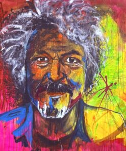 Wolfgang Niedecken Druck 120 x 120 cm als Druck gemalt von Holger Freihöfer