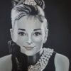 Druck Audrey Hephurn Gemälde von Holger Freihöfer Moselzeug Kunstgalerie