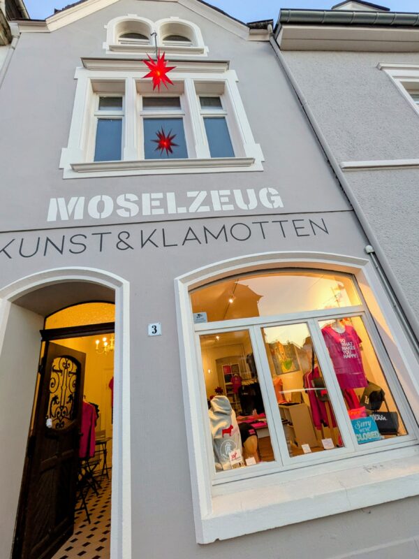 Dasa Gebäude der Kunstgalerie und des Ladens für schöne Dinge vpn außen