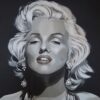 Druck Marilyn Monroe 80 x 80 cm Original Gemälde von Moselzeug Holger Freihöfer