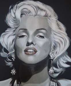 Druck Marilyn Monroe 80 x 80 cm Original Gemälde von Moselzeug Holger Freihöfer