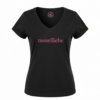 Schwarzes T-Shirt mit Aufschrift moselliebe