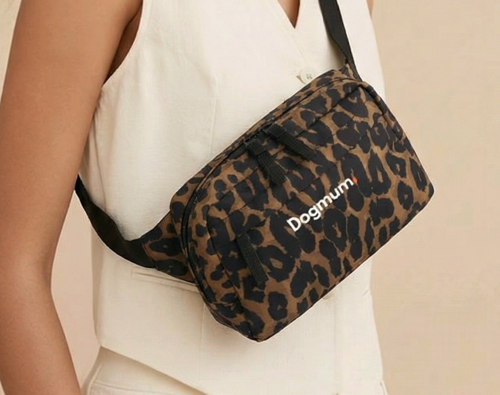 Bauchtasche Leo Print mit Aufdruck nach Wahl von Moselzeug