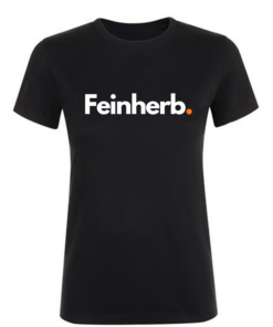 tshirt weinshirt von Moselzeug in der farbe schwarz mit Aufdruck