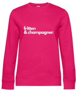 Moselzeug Winshirt Fritten und champagner