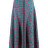 Hose in bunt wie eine Culotte mit fuchsia Blumen by Moselzeug