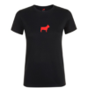 Moselzeug Damen Shirt mit rotem Hund