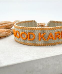 Good Karma moselzeug Statement Armband
