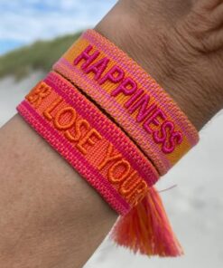 Armband Statement Happiness