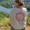 Sweatshirts Moselzeug mit Rückendruck Do what makes you happy