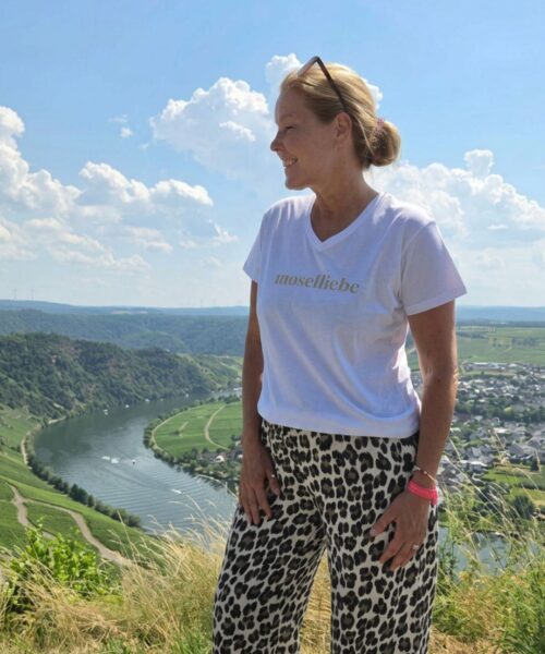 Moseliebe Shirt von Moselzeug mit Moselverlauf