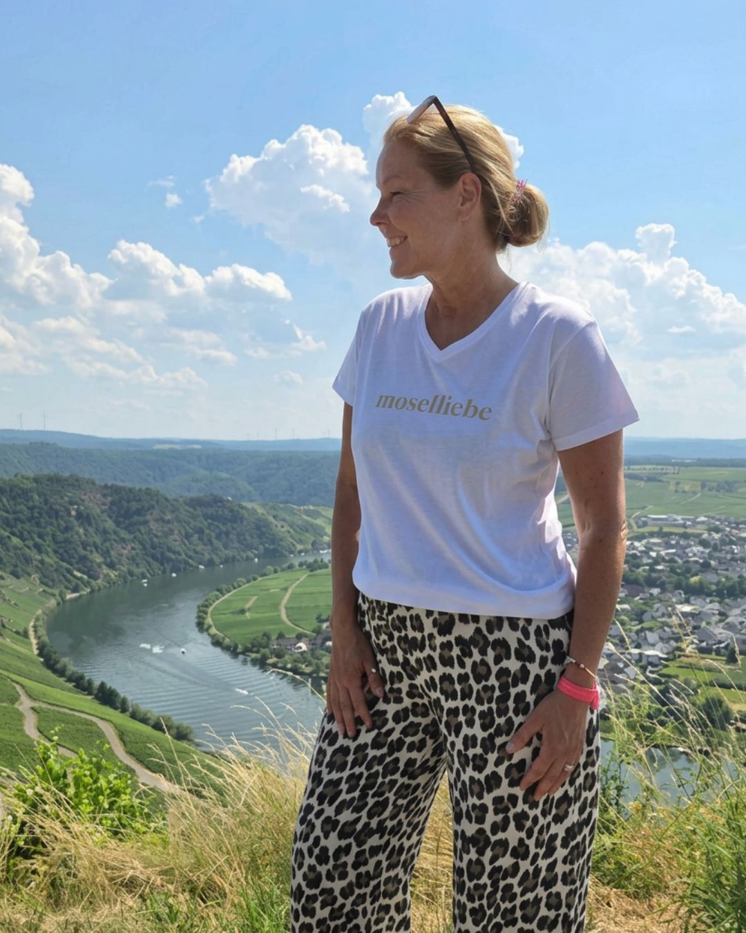Moseliebe Shirt von Moselzeug mit Moselverlauf