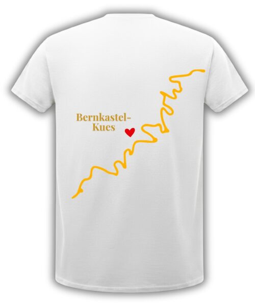 Moselshirt Weinshirt mit Moselverlauf von Moselzeug