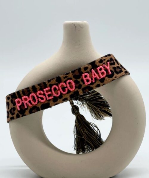 Statements von Moselzeug Prosecco Armband in Leo