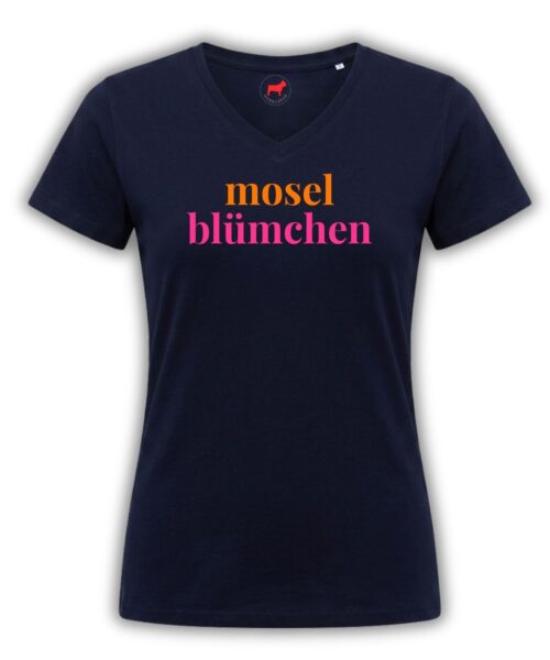 Shirt für Damen Moselblümchen von der Marke Moselzeug