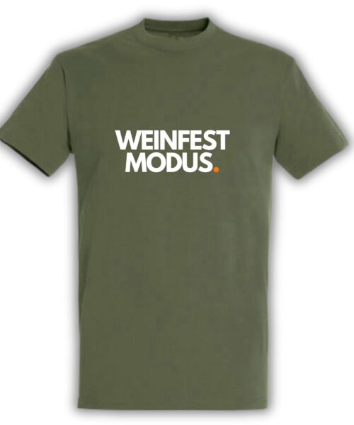 Alternative view of Männer T-Shirt Weinfestmodus | Moselzeug