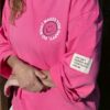 Moselzeug pink Sweater Do what Vorn 1