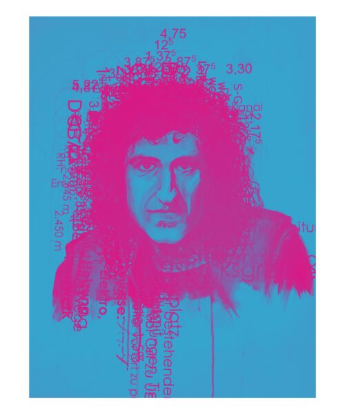 Brian May limitierter Druck