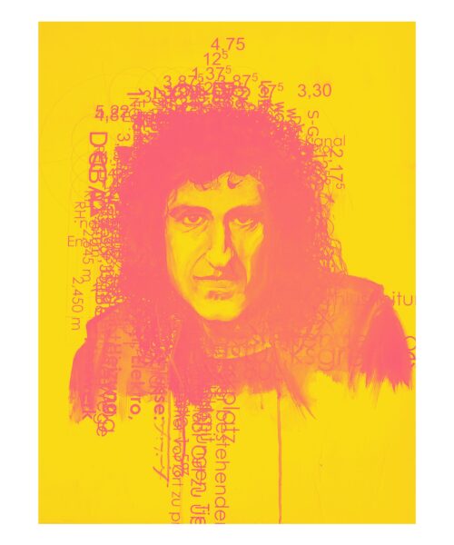 Brian May Moselzeug Druck limitiert und signiert