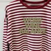 Gestreiftes Sweat von Moselzeug Work Wine Balance