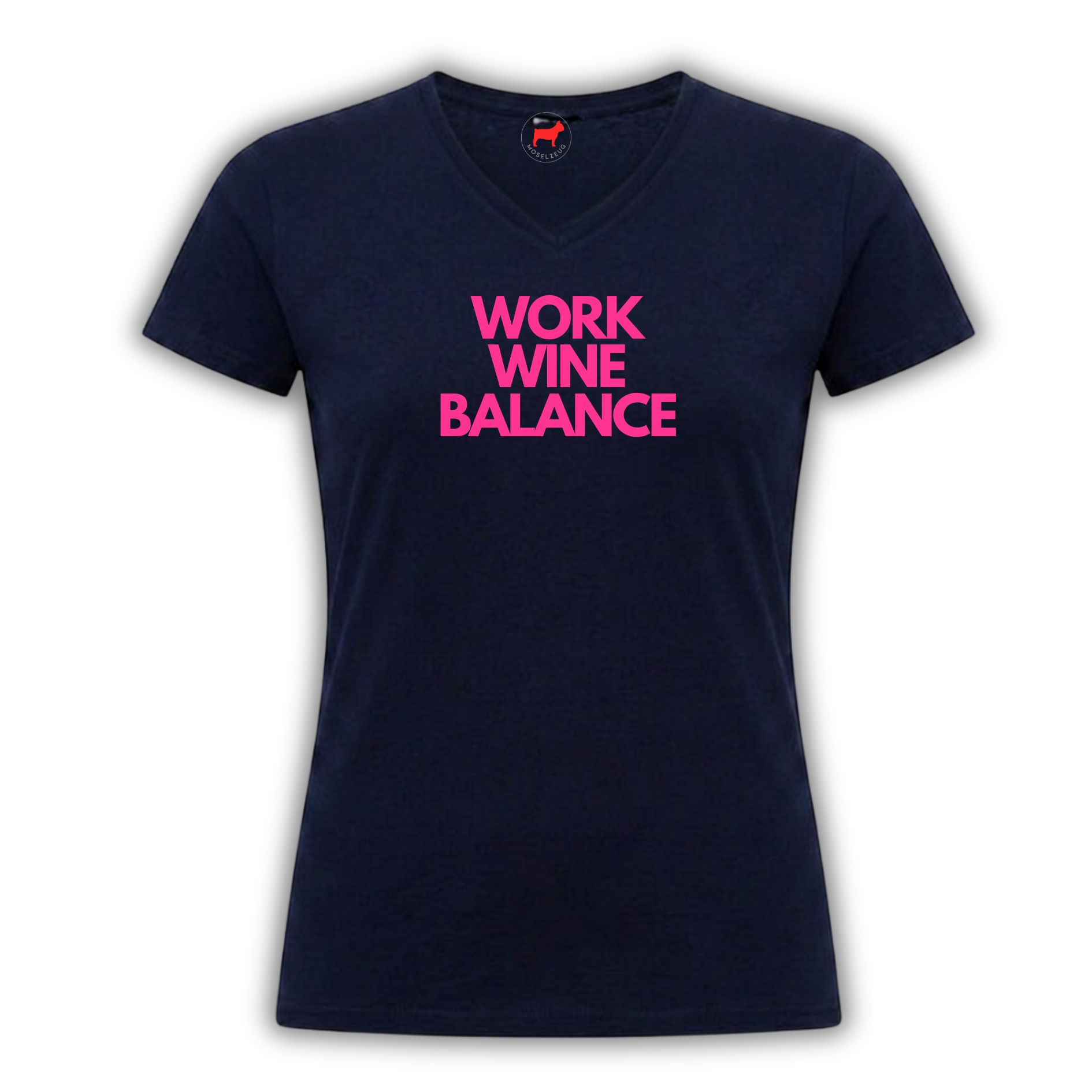 T-Shirt Work Wine Balance | Moselzeug 1 Work Wine Balance Shirt von Moselzeug